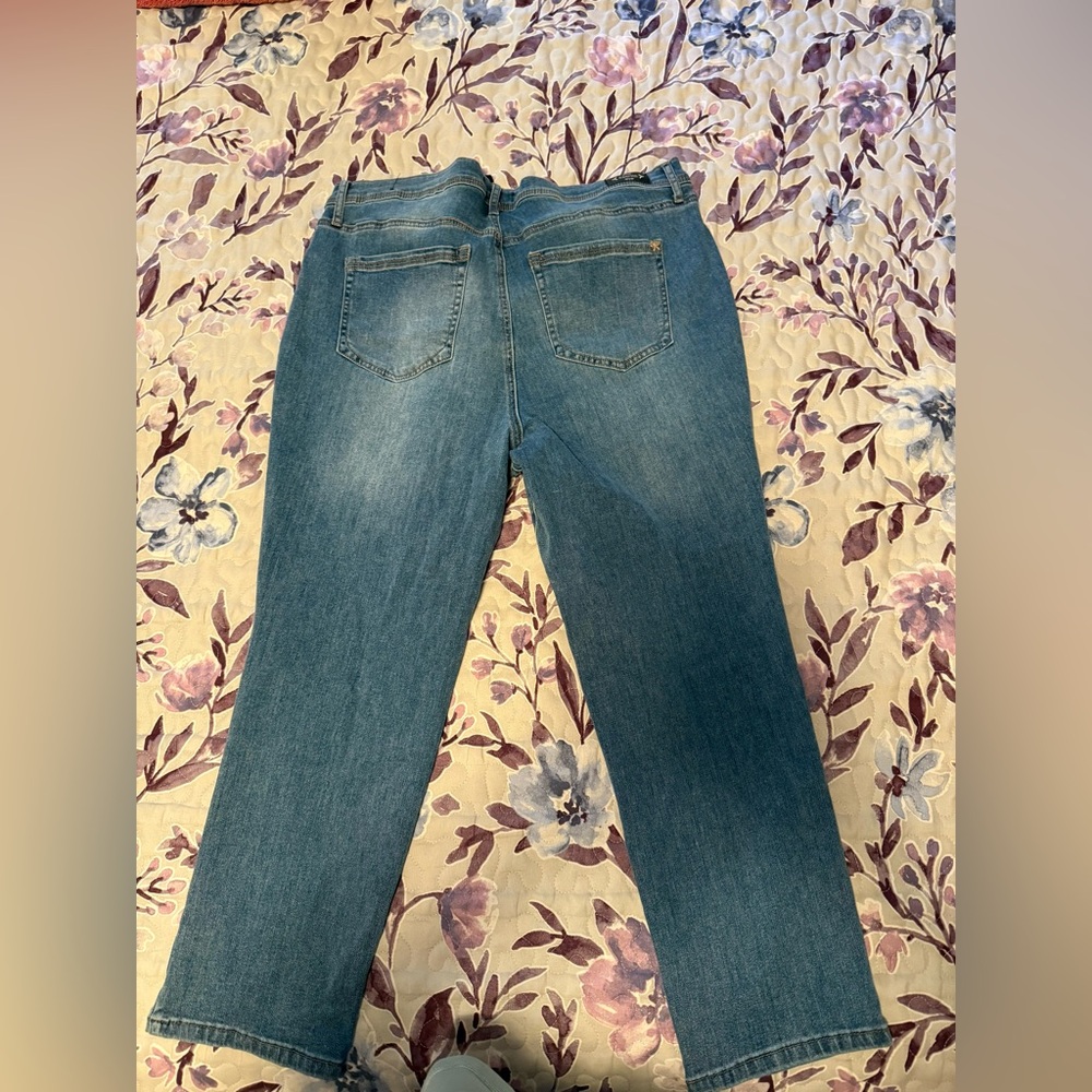 Nanette Lepore Blue High Rise Jeans - Picture 4 of 6